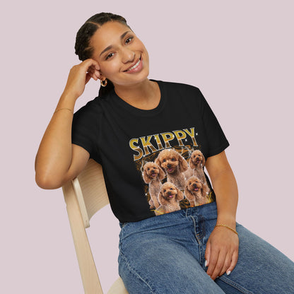 Custom Bootleg Pet Photos T-Shirt