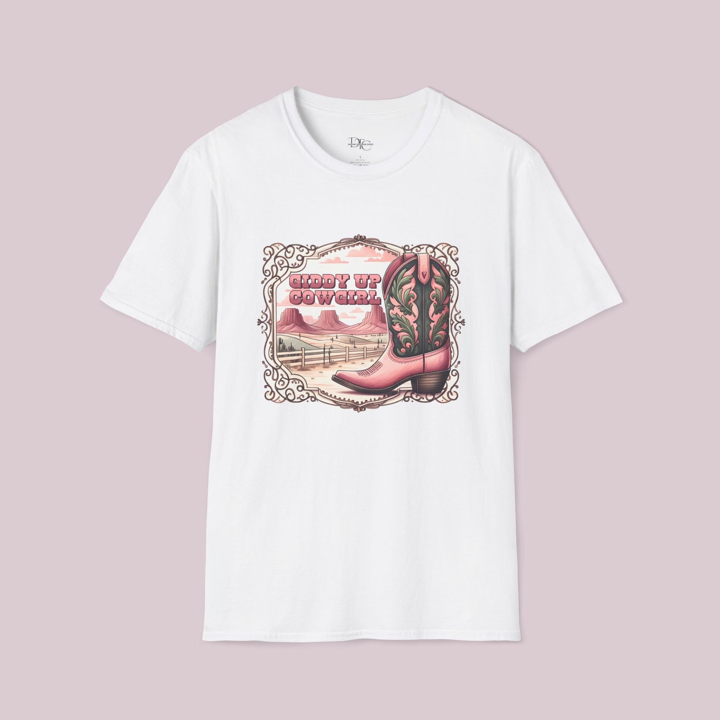 "Giddy Up Cowgirl" Graphic T-shirt