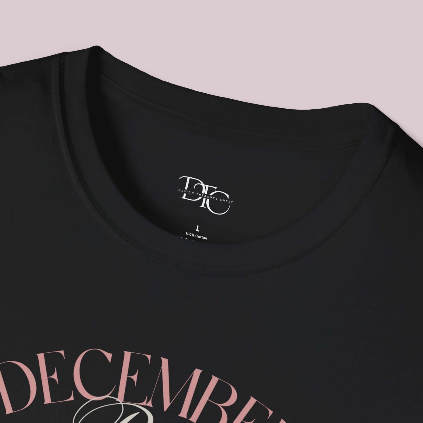 December Birth Month Social Club Graphic T-Shirt