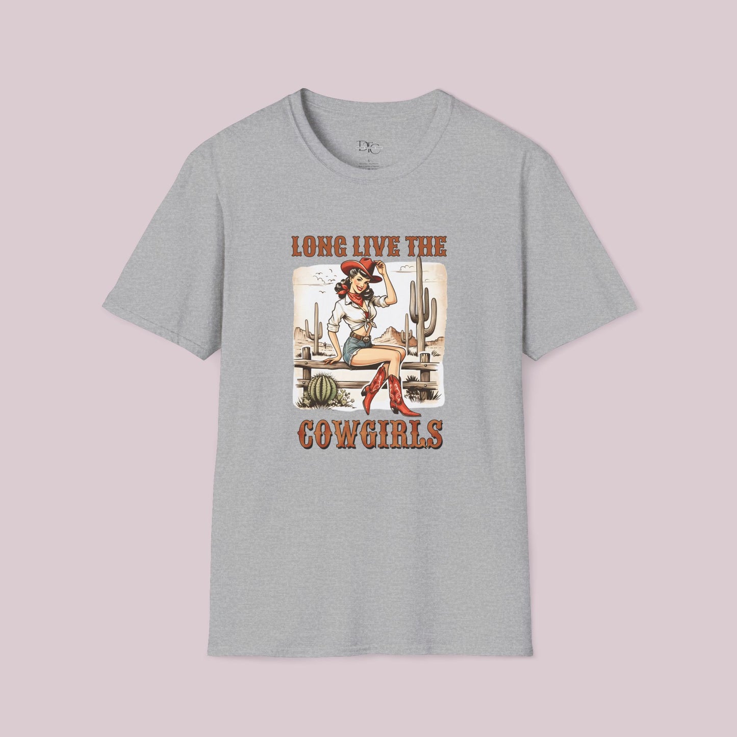 "Long Live The Cowgirls" Graphic T-shirt