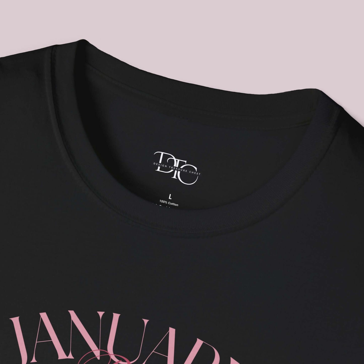 January Birth Month Social Club Graphic T-Shirt