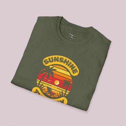 "Sunshine Therapy" Graphic T-Shirt