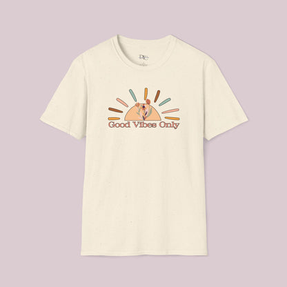 "Good Vibes Only" Inspirational Boho T-Shirt