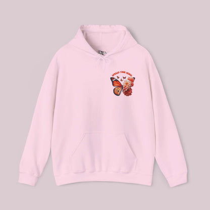 "Spread Your Wings" Butterfly Pullover Hoodie