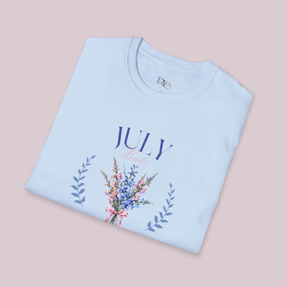 July Birth Month Social Club Graphic T-Shirt