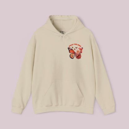 "Spread Your Wings" Butterfly Pullover Hoodie