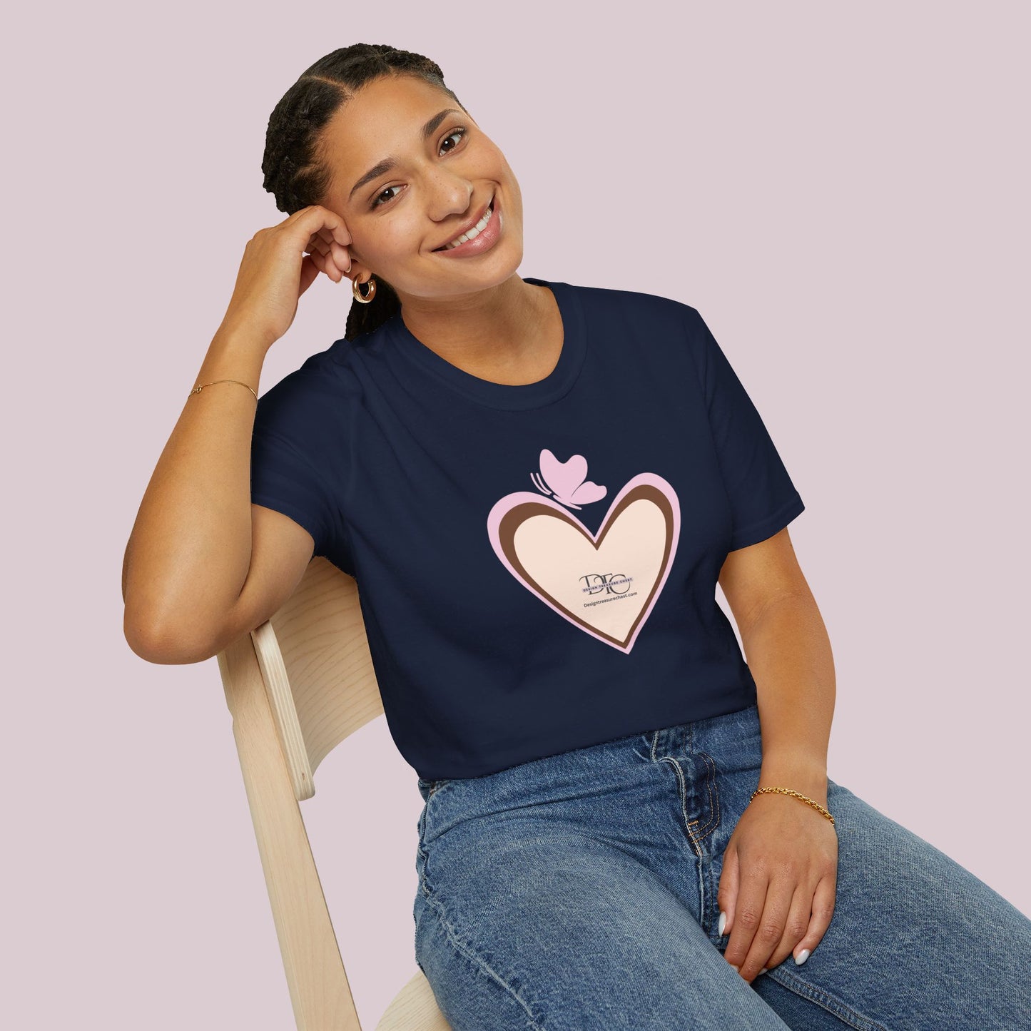 Boho Heart Graphic T-Shirt | Promotional Tee