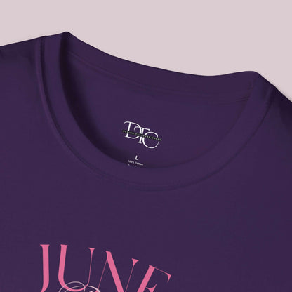 June Birth Month Social Club Graphic T-Shirt