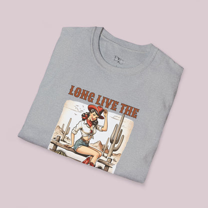 "Long Live The Cowgirls" Graphic T-shirt