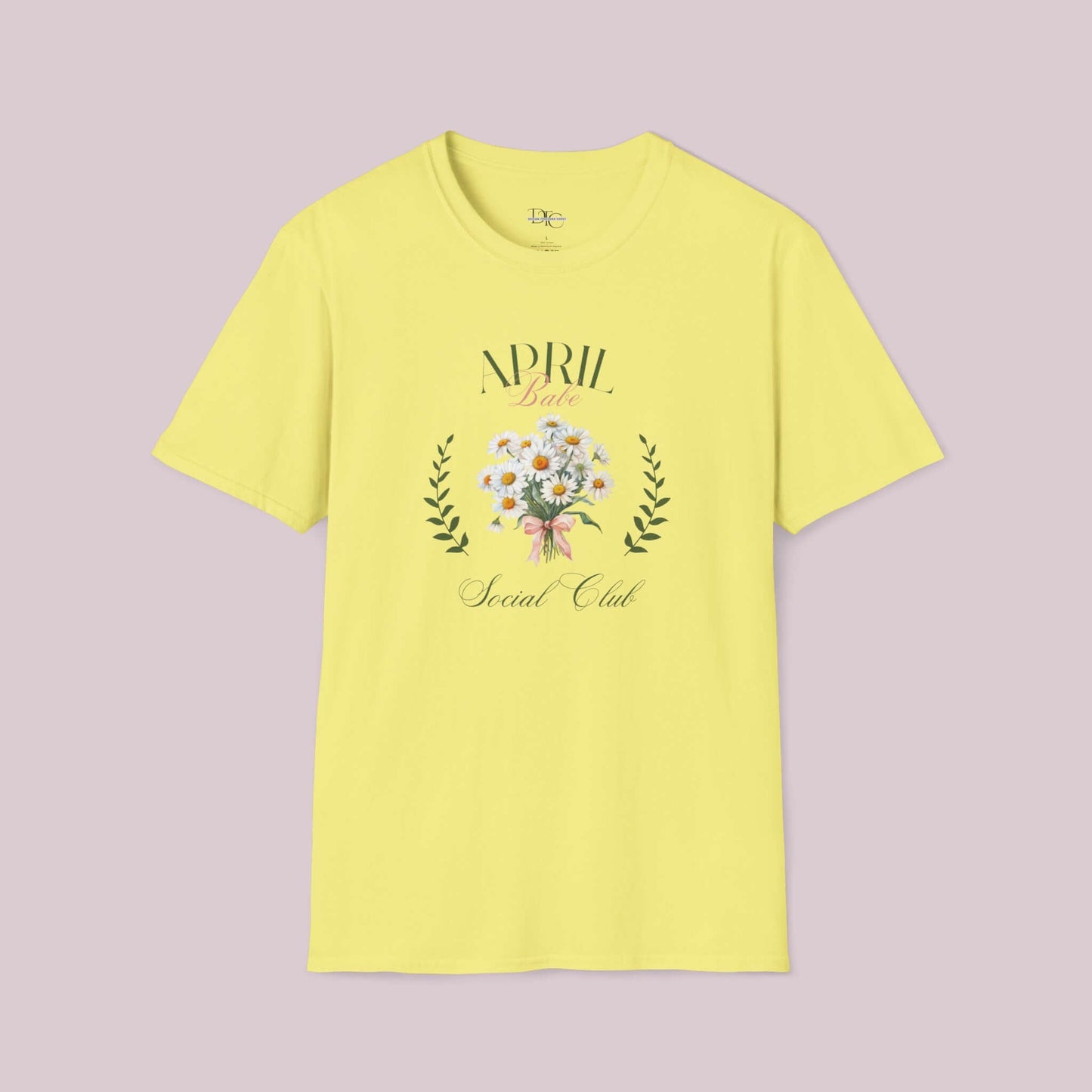 April Birth Month Social Club Graphic T-Shirt