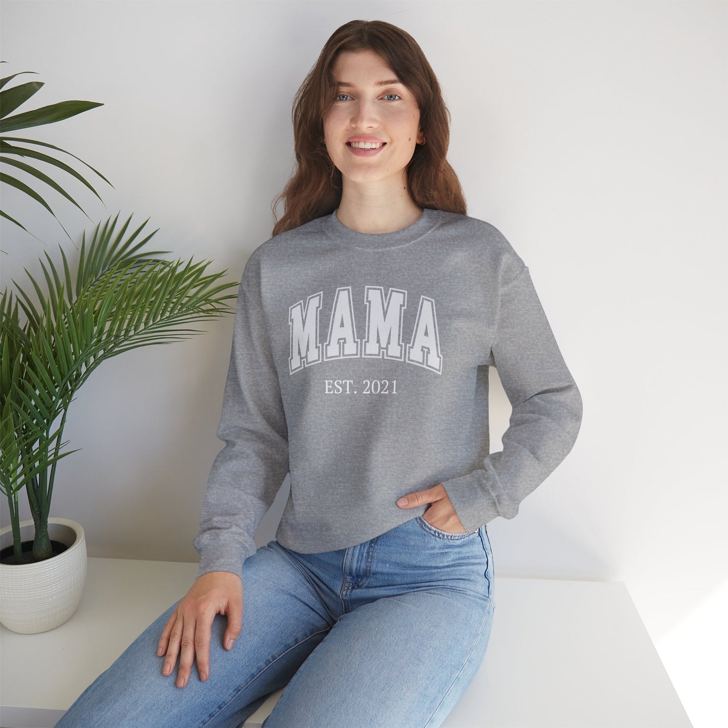 "MAMA" Definition Sweatshirt with Mother's Name