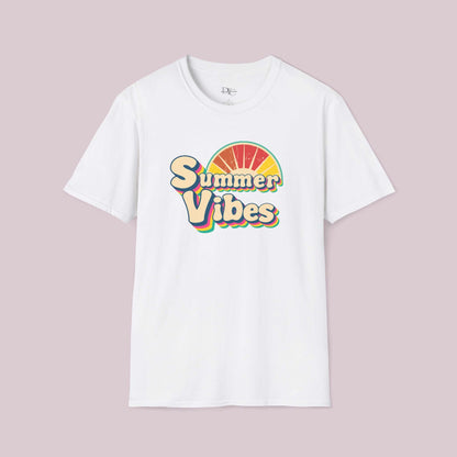 "Summer Vibes" Retro Graphic T-Shirt