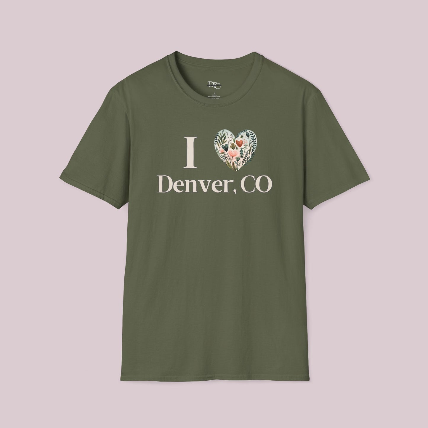 "I Heart Denver, CO" Boho T-Shirt