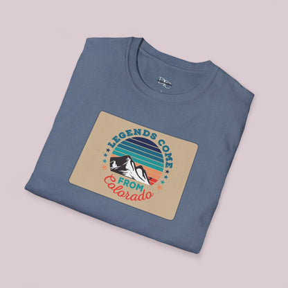 "Legends Come From Colorado" Graphic T-Shirt