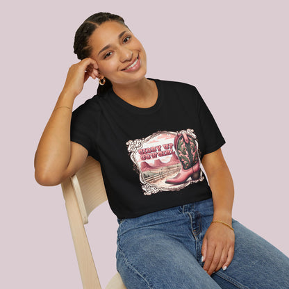 "Giddy Up Cowgirl" Graphic T-shirt