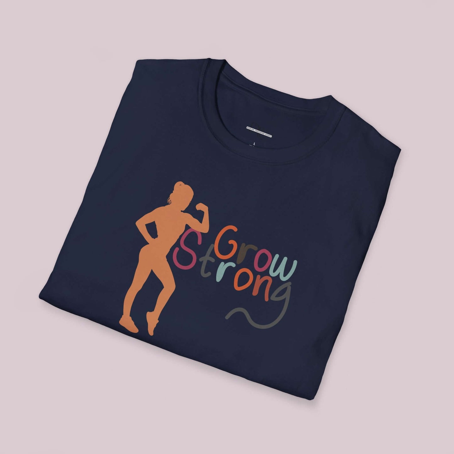 "Grow Strong" Women Graphic T-Shirt