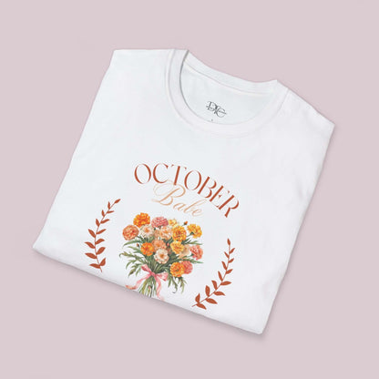 October Birth Month Social Club Graphic T-Shirt