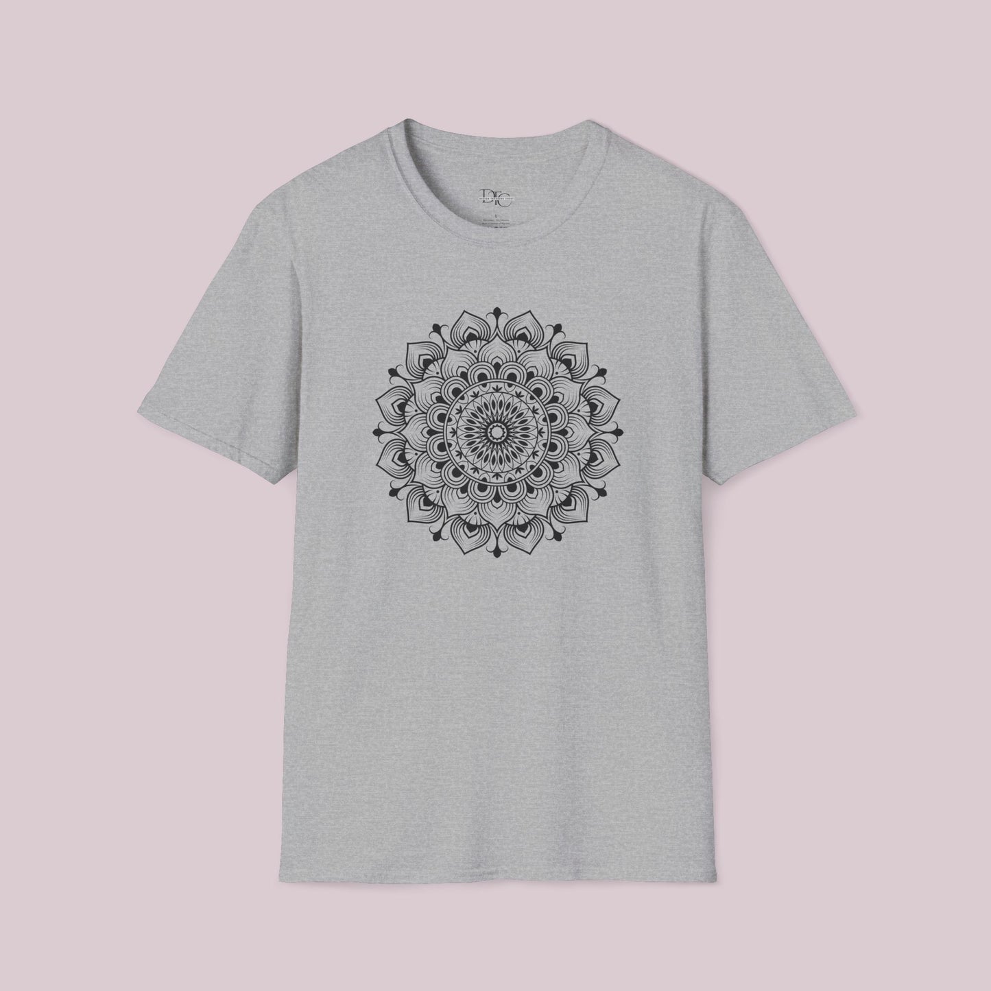 Mandala Flower Graphic T-Shirt