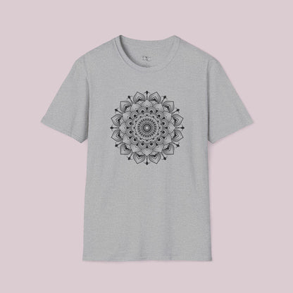 Mandala Flower Graphic T-Shirt