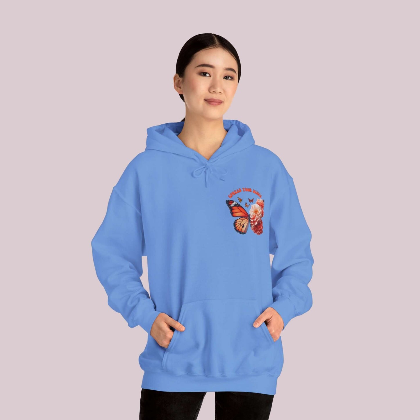 "Spread Your Wings" Butterfly Pullover Hoodie