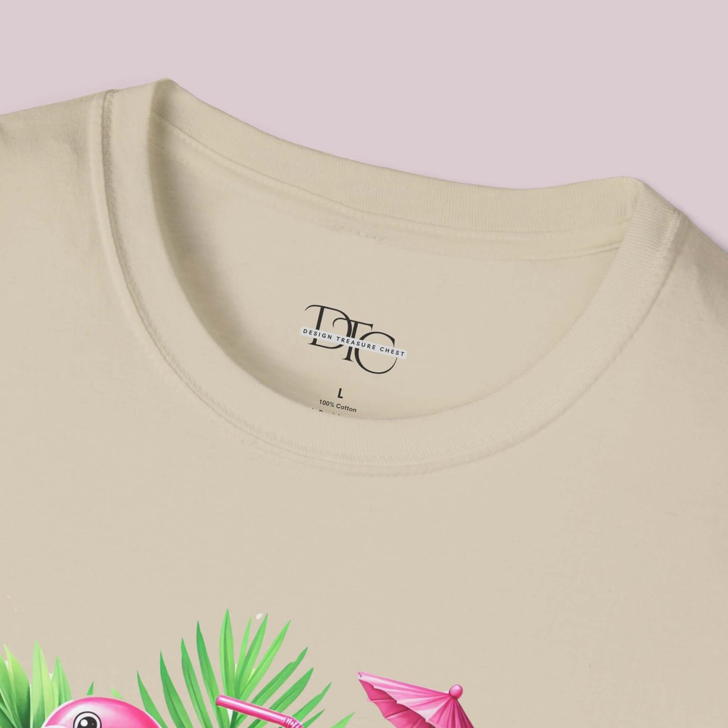 "Pool Life" Flamingo Graphic T-Shirt