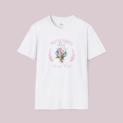 Birth Month Social Club Graphic T-Shirt - September