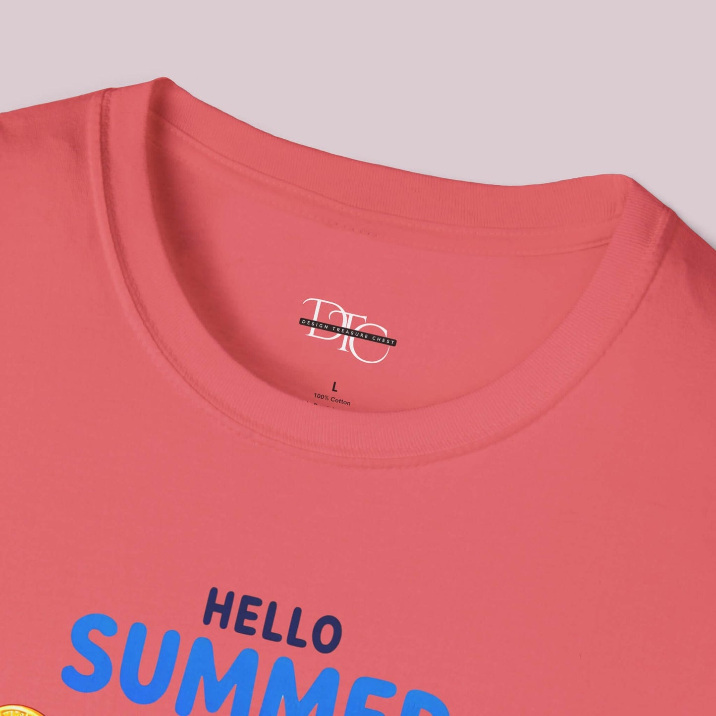 "Hello Summer" Popsicle Graphic T-Shirt