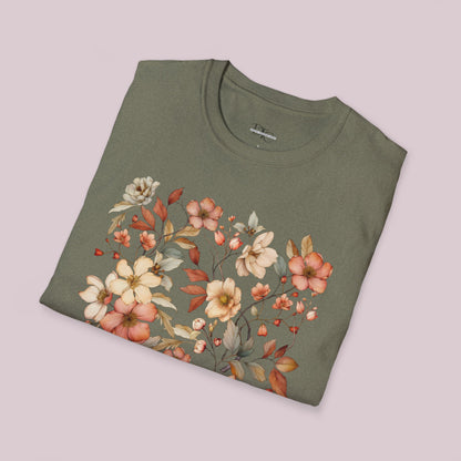 Boho Wildflowers Graphic T-Shirt