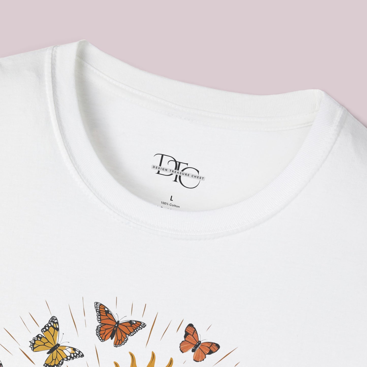 "Rise Above, Shine Bright" Butterfly T-shirt