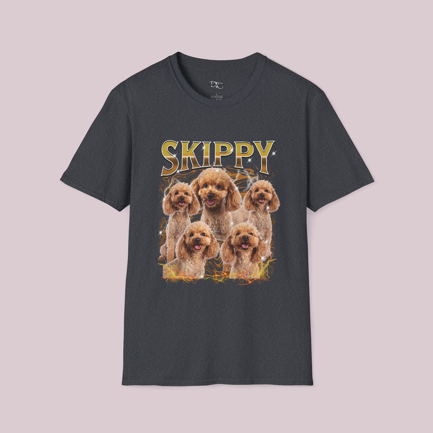 Custom Bootleg Pet Photos T-Shirt