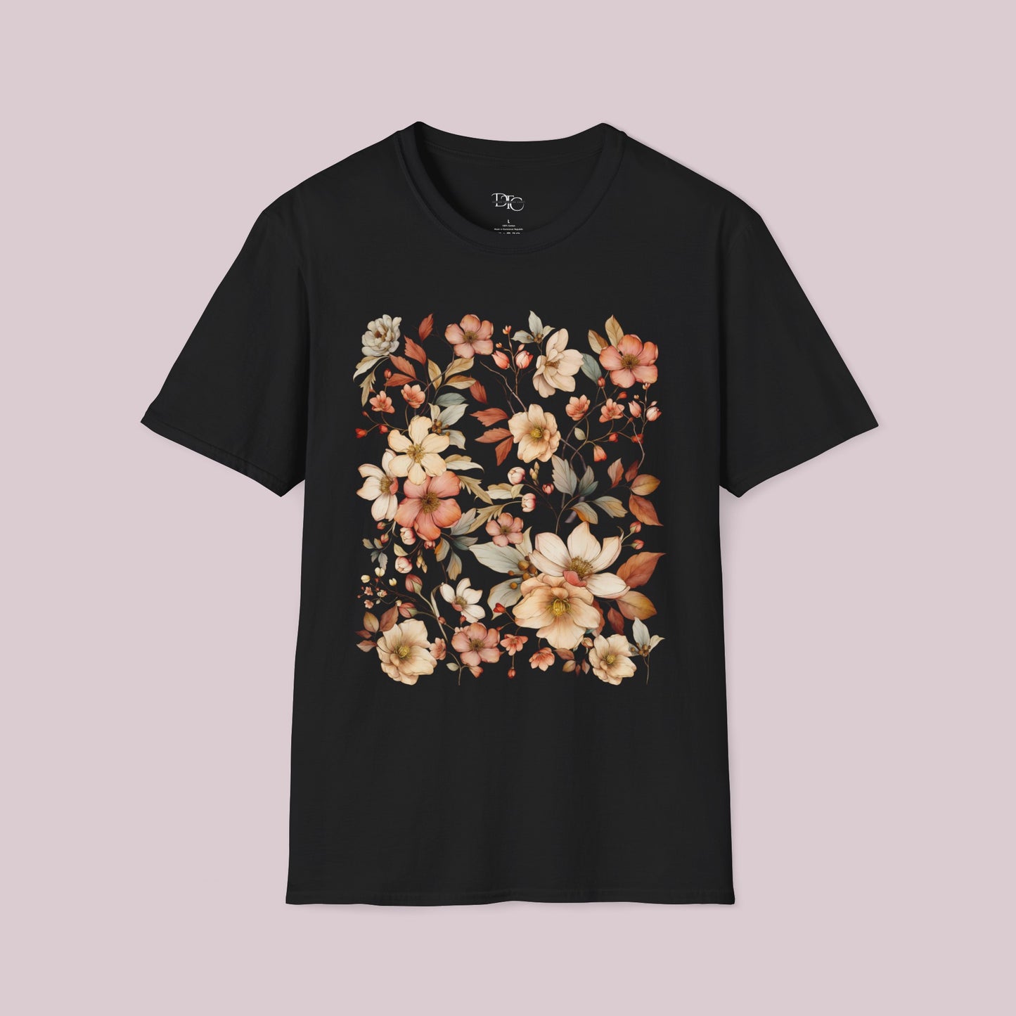 Boho Wildflowers Graphic T-Shirt