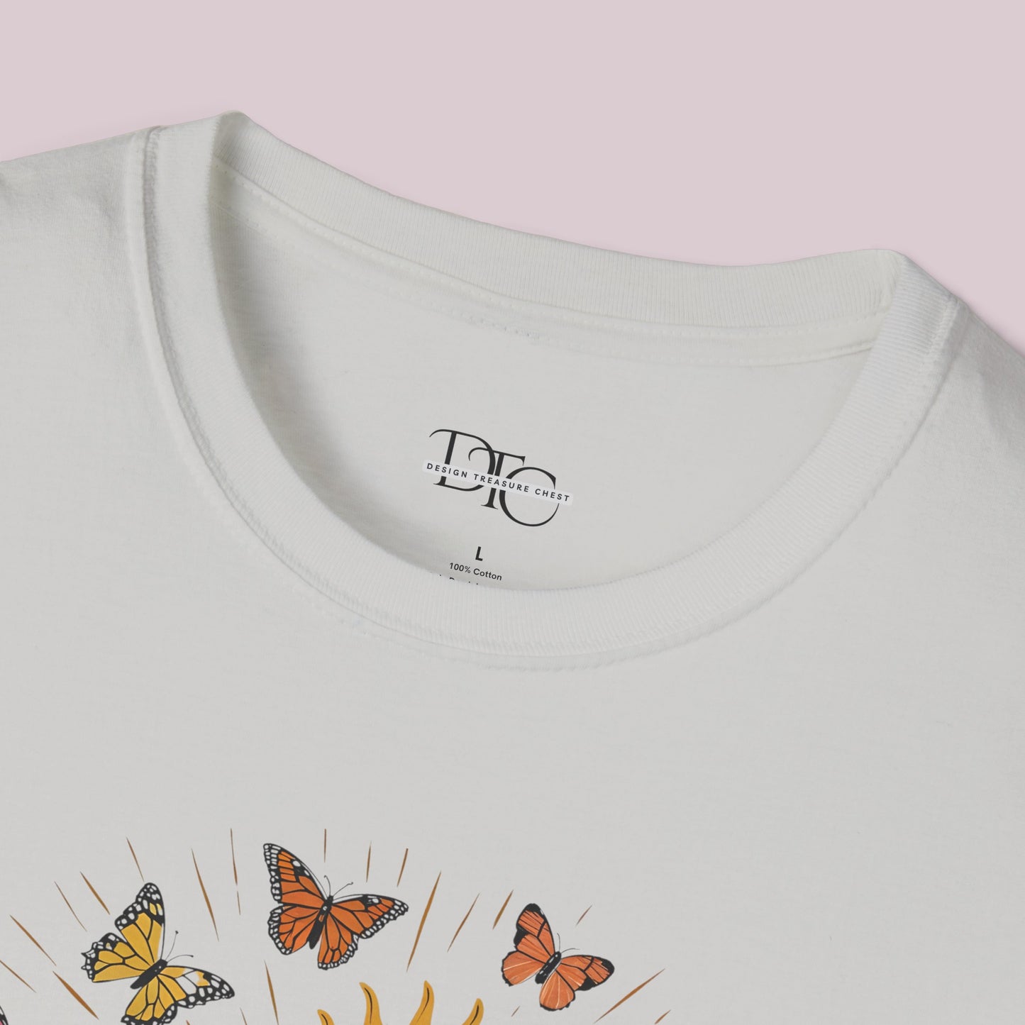 "Rise Above, Shine Bright" Butterfly T-shirt