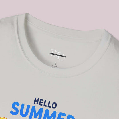 "Hello Summer" Popsicle Graphic T-Shirt