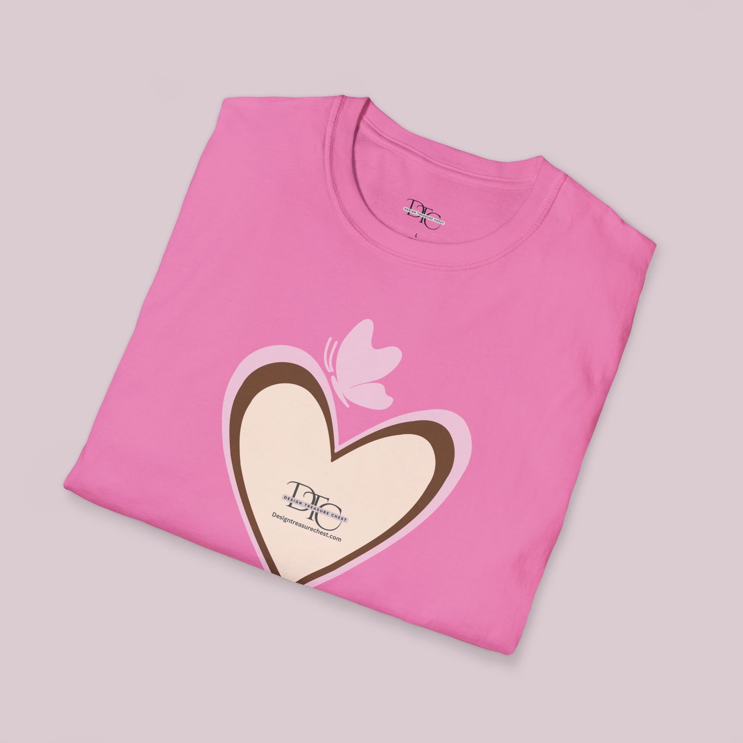 Boho Heart Graphic T-Shirt | Promotional Tee