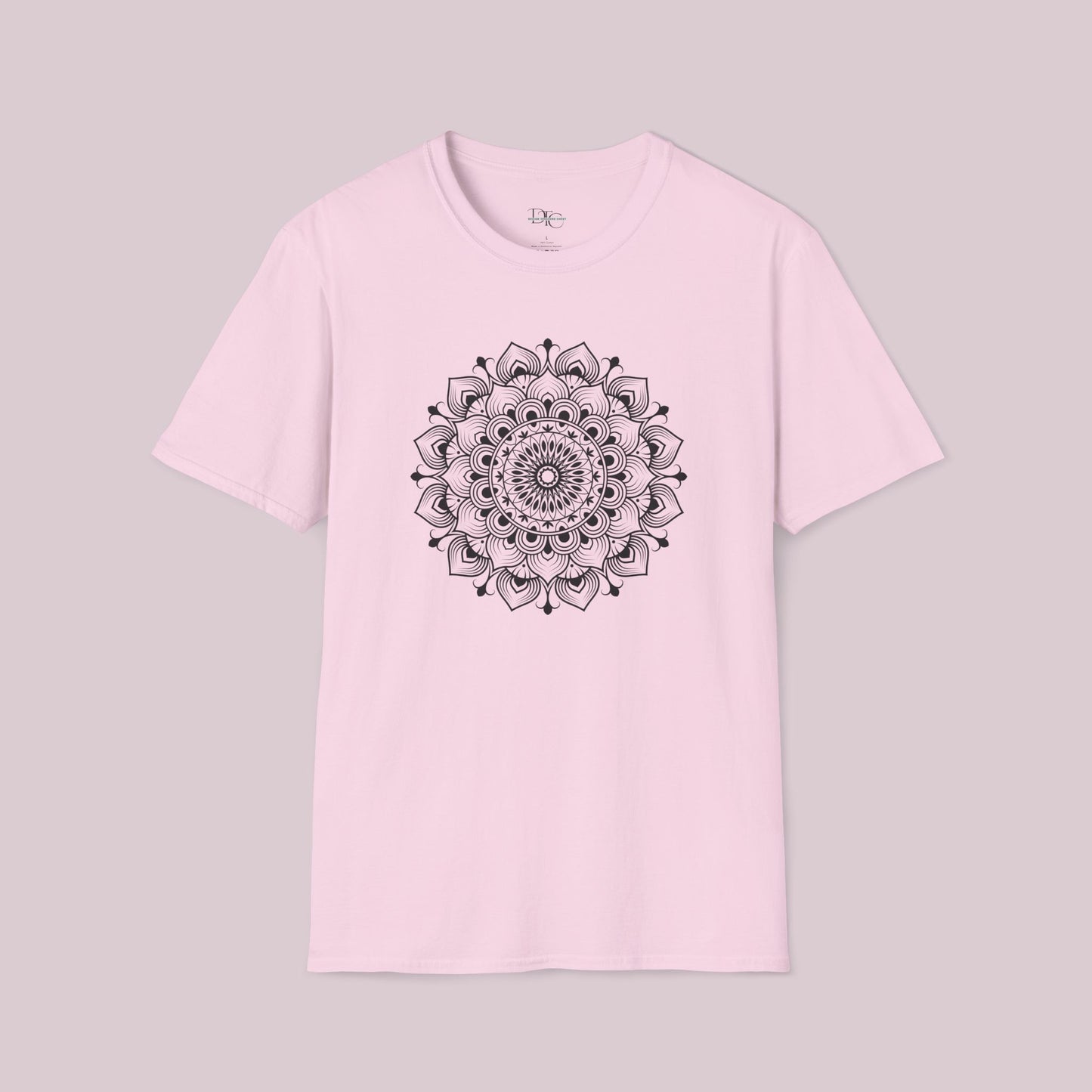 Mandala Flower Graphic T-Shirt