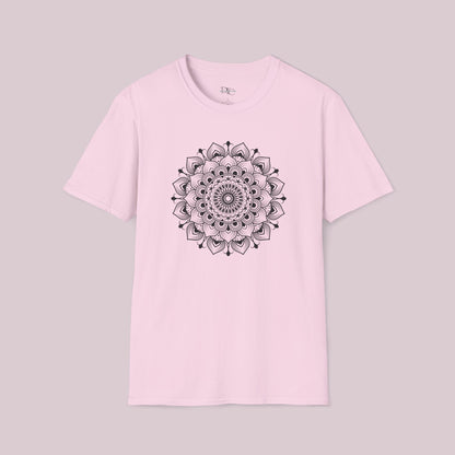 Mandala Flower Graphic T-Shirt