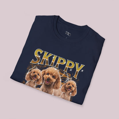 Custom Bootleg Pet Photos T-Shirt