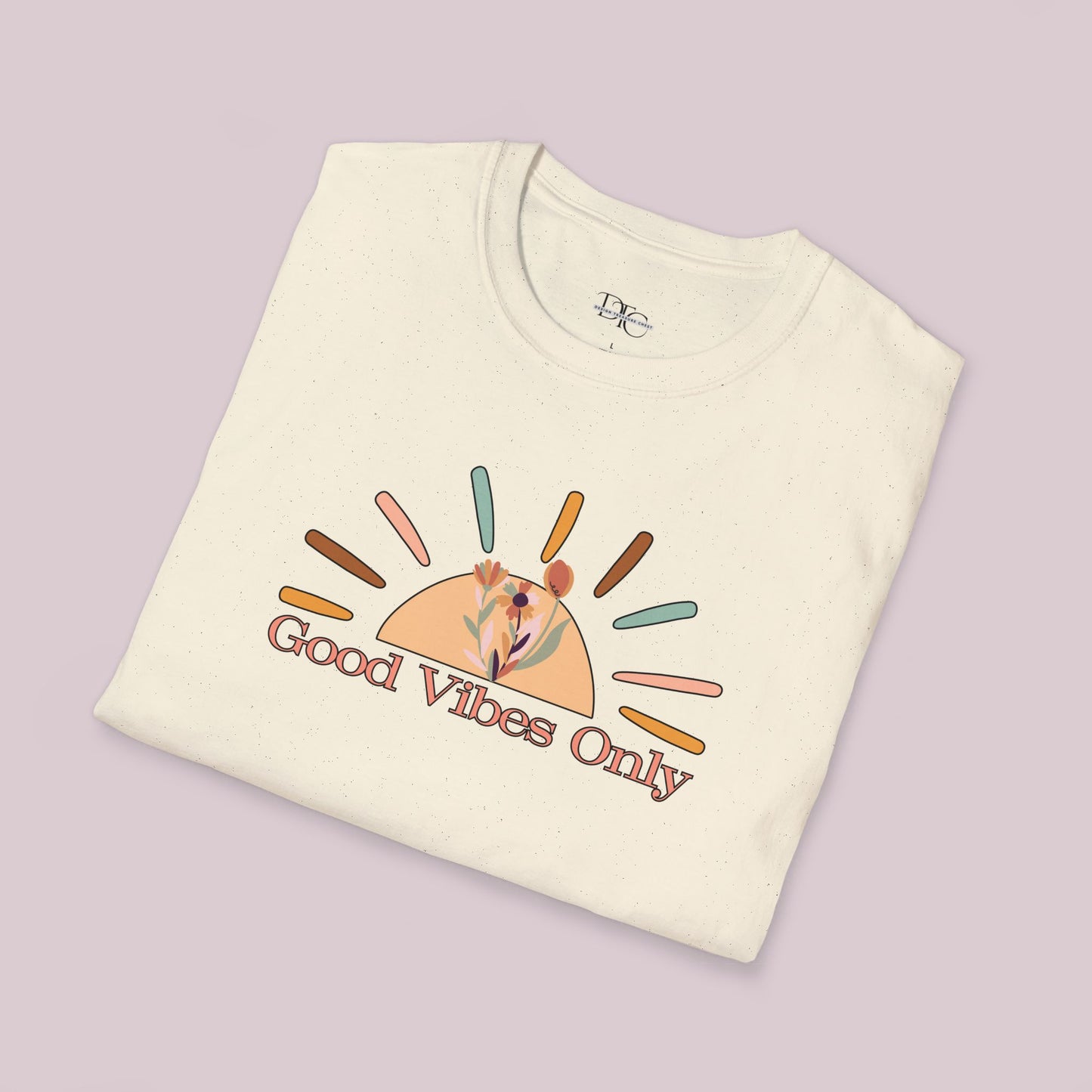 "Good Vibes Only" Inspirational Boho T-Shirt