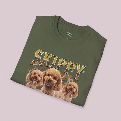 Custom Bootleg Pet Photos T-Shirt