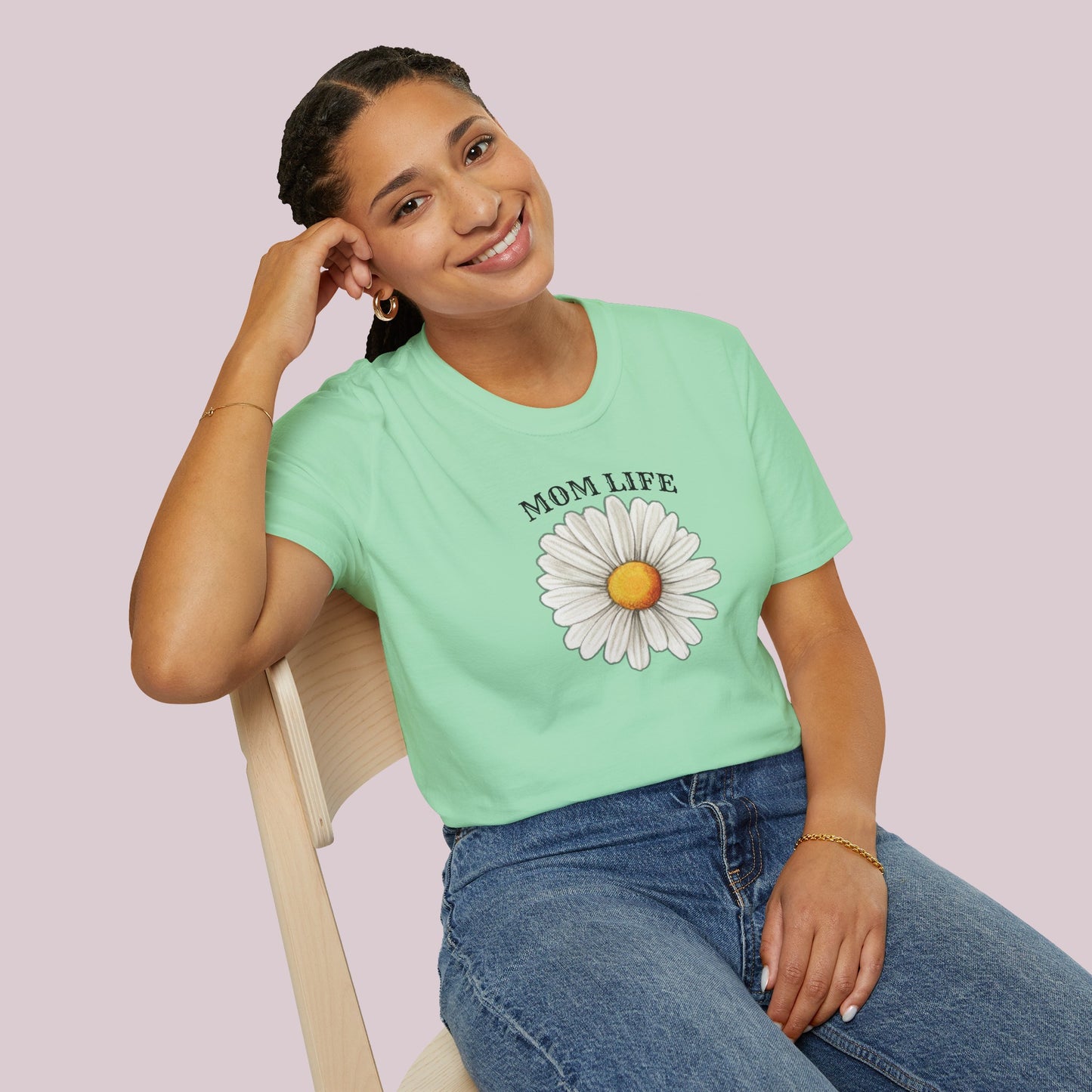 Blooming Brilliance "Mom Life" Graphic T-shirt