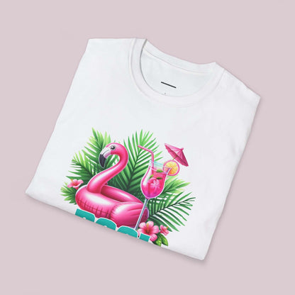 "Pool Life" Flamingo Graphic T-Shirt