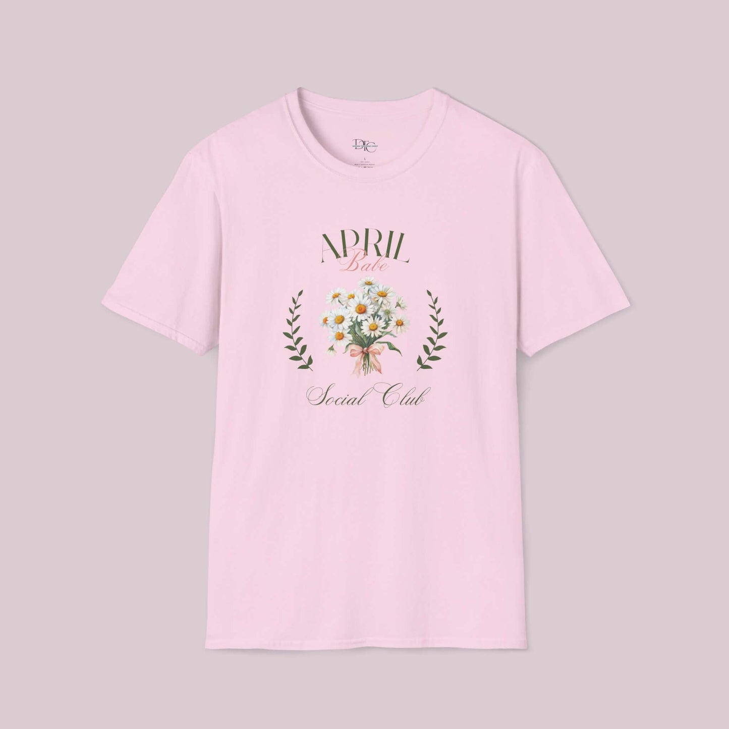 April Birth Month Social Club Graphic T-Shirt