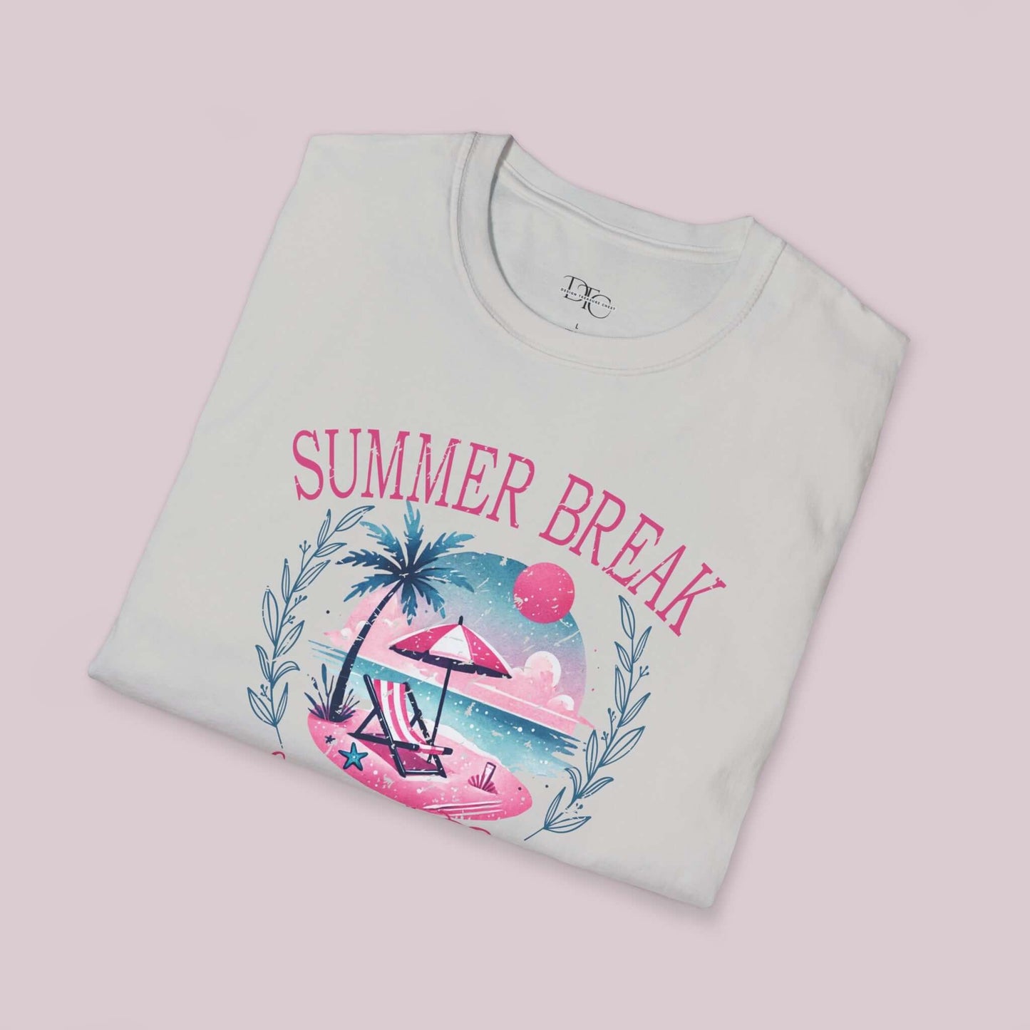 "Summer Break Social Club" Graphic T-Shirt