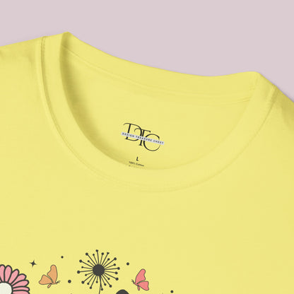 Colorful Wildflowers Graphic T-Shirt