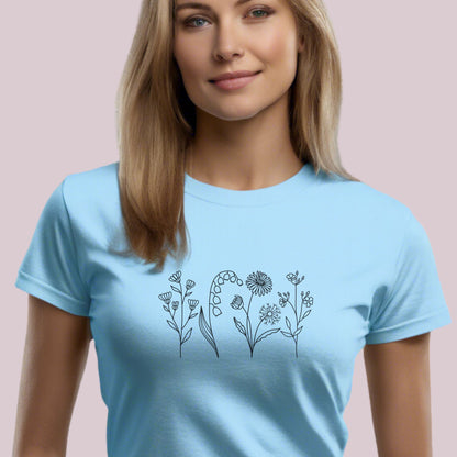 Wildflowers Graphic T-Shirt