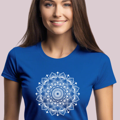 Mandala Flower Graphic T-Shirt