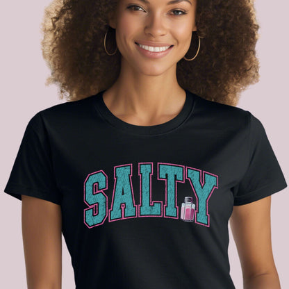 "Salty" Varsity Graphic T-shirt